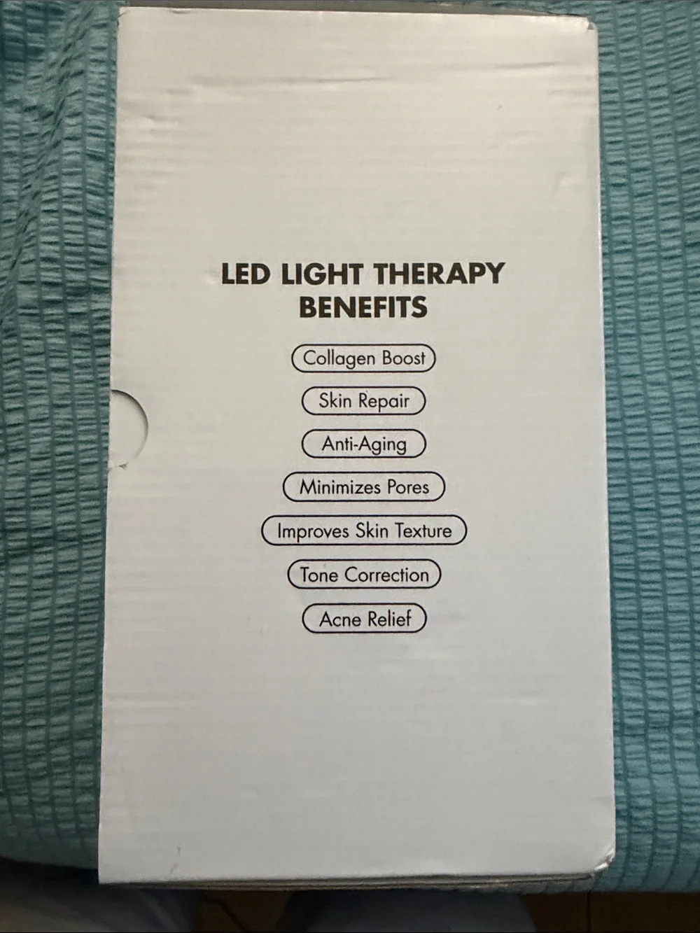 Glokore LED Light Therapy Facemask - White